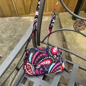 Vera Bradley Painted Paisley Medium Crossbody Bag
